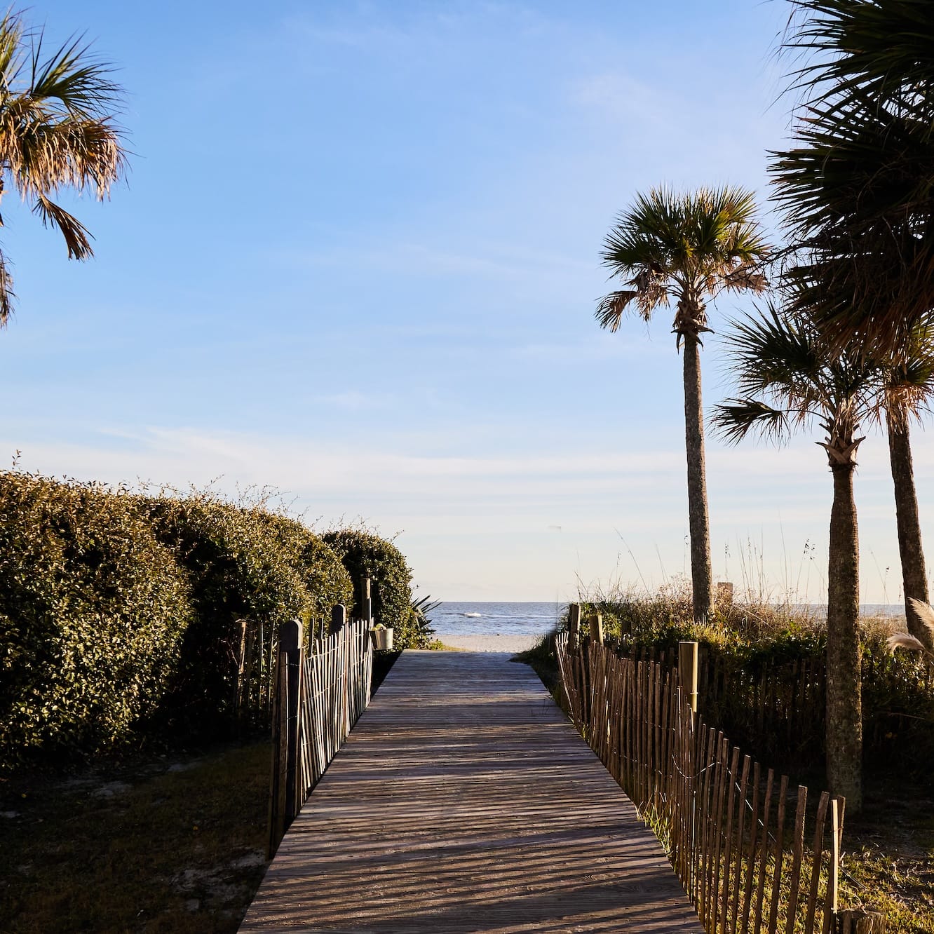 Wild Dunes Resort - beach walkway